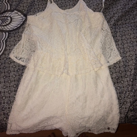 Mossimo Supply Co. Other - White Lace Romper